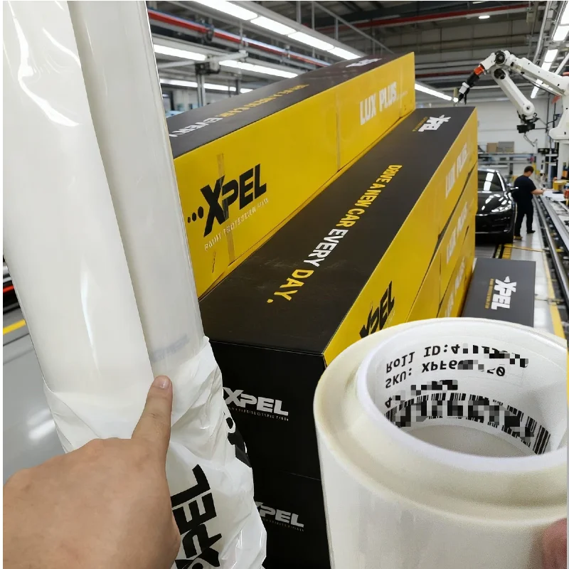 

7,5 мMIL-9,5 MIL XPEL Автомобильная защитная пленка для краски ТПУ PPF Высокоглянцевая прозрачность Термостойкость Защита каменных чипов