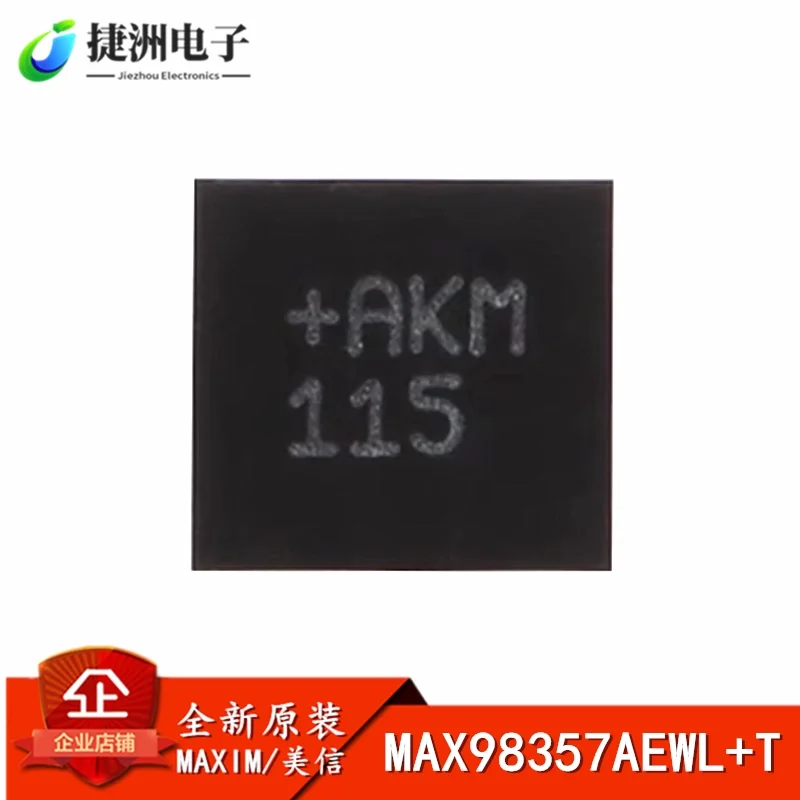 Original Genuine MAX98357AEWL+T AKM WLP-9 Class D Amplifier Chip with Class AB Performance