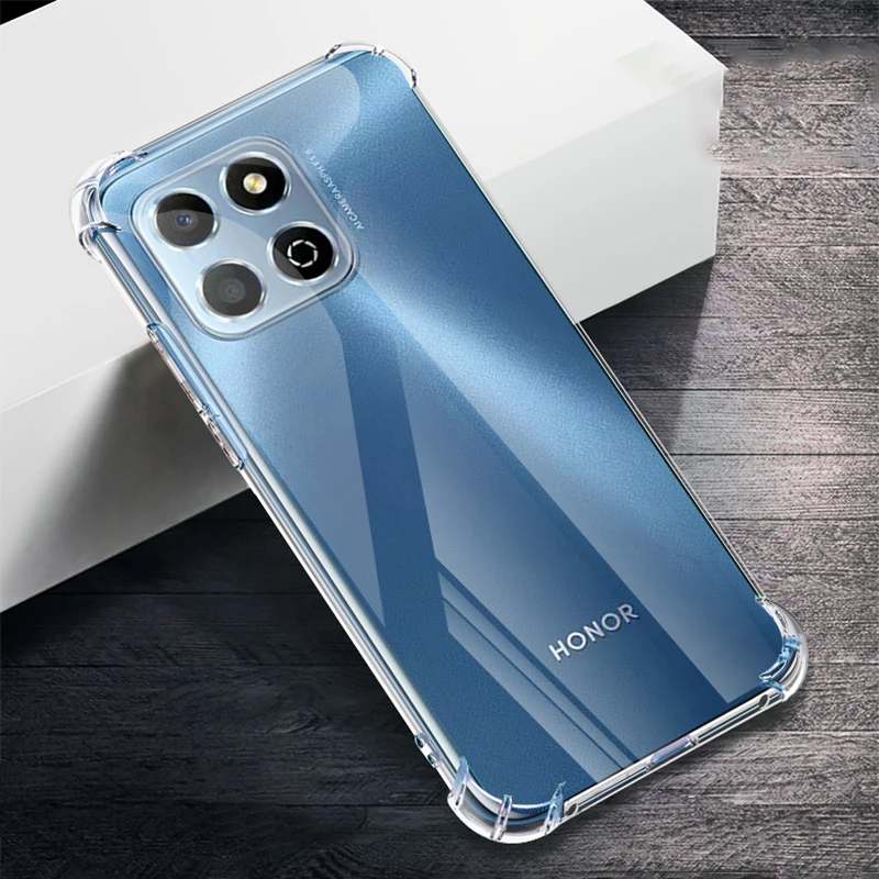 

Transparent Silicone Phone Case for Honor Play30M Play 30M 5G 6.5" VNE-AN40 Funda Airbag Shockproof High Quality Soft Back Cover
