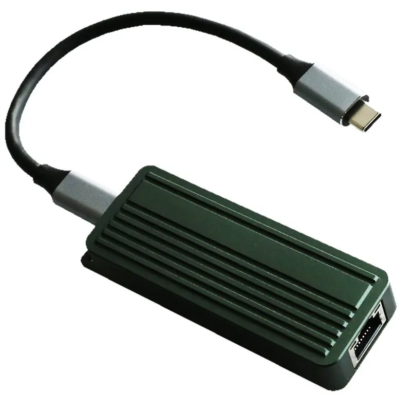 New Electronics USB 4.0 10 Gigabit Ethernet Adapter RTL8159 for 4/3 Ethernet Converter for Servers and Desktop Computers