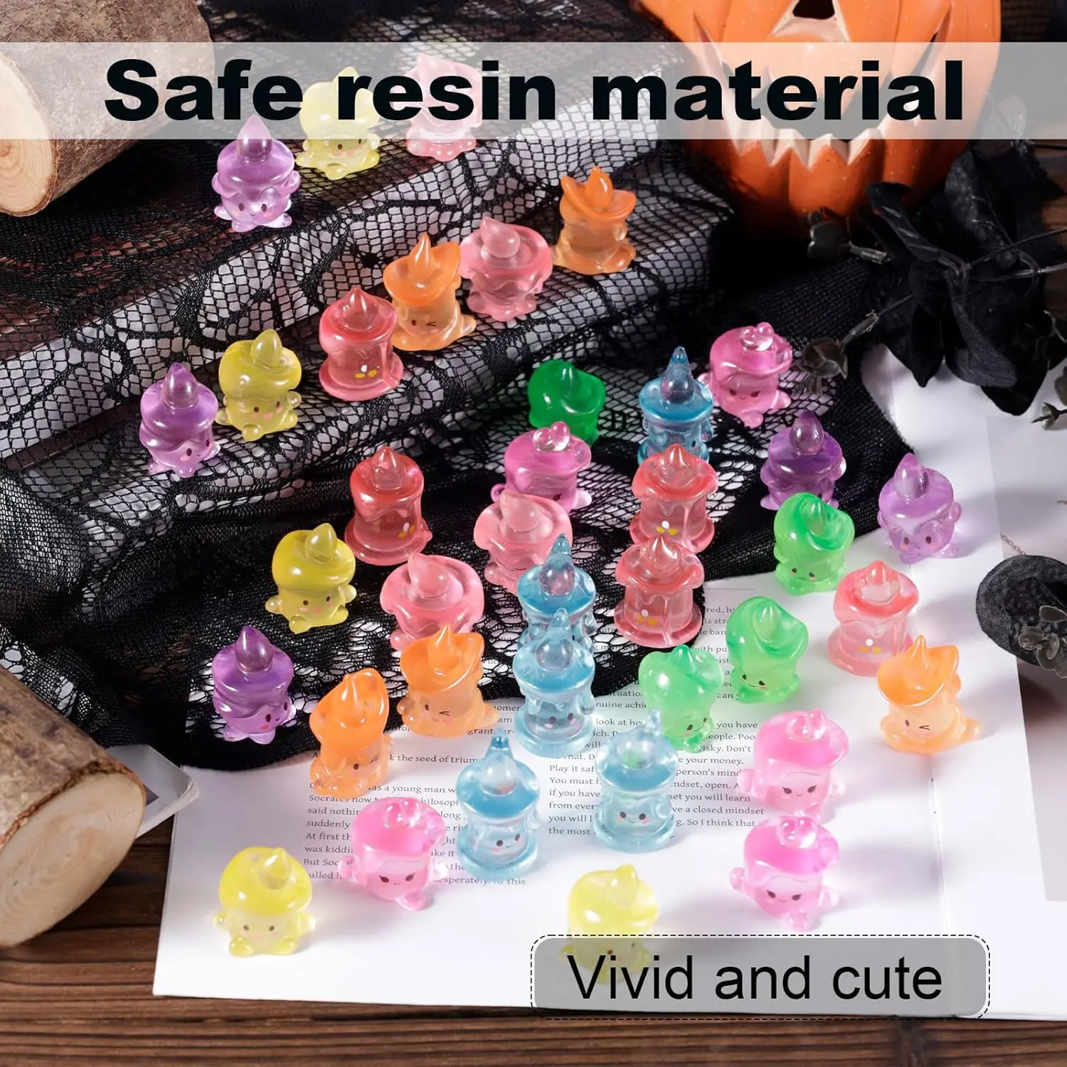 10Pcs Halloween Lum… - image