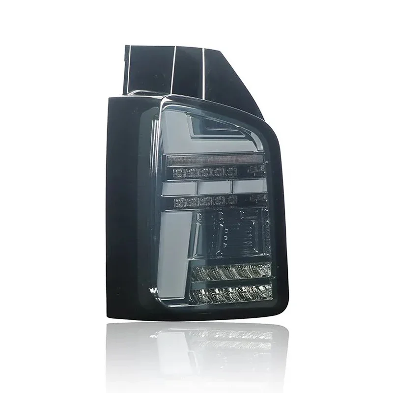 سيارة الضوء الخلفي ل Volkawagen vw Multivan Caravelle T5 2011-2015 كامل مصباح ليد خلفي ديناميكية بدوره مصباح إشارة الذيل مجموعة مصابيح #3