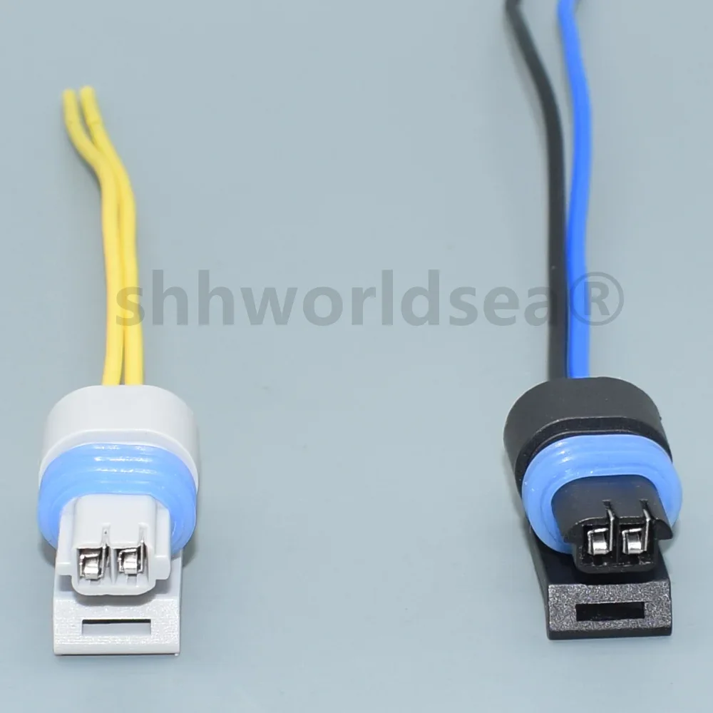 shhworldsea 2pin 1.5mm for GM 2 Female Sensor Connector Sealed Auto Connector 12162195 12162193