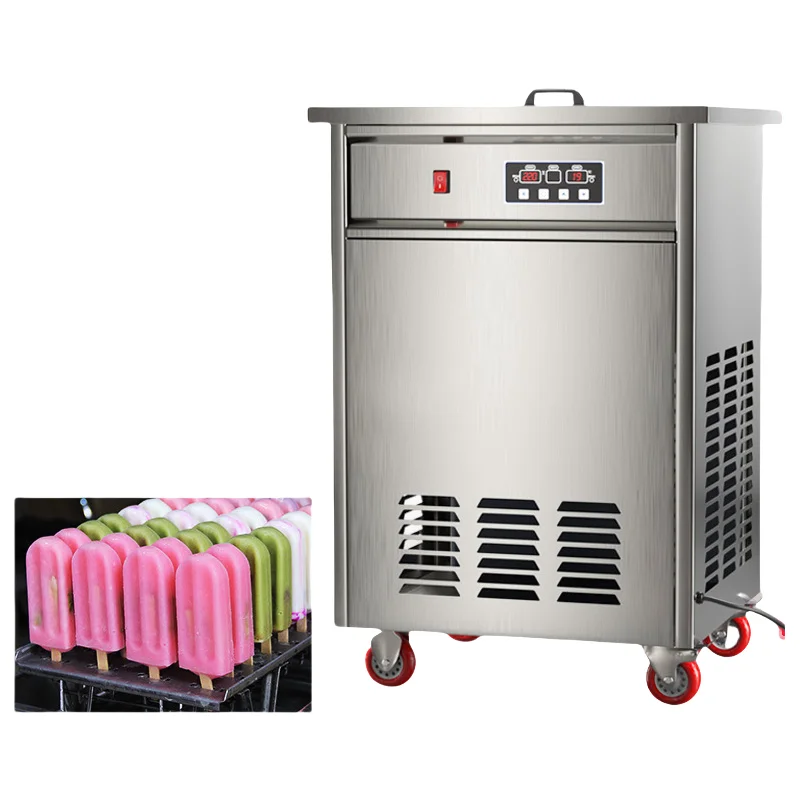 

2026 Best Commercial Frozen Treat Maker 1-8 Molds Customizable Fruit Yogurt Ice Lolly Machine for Retail Chain Business