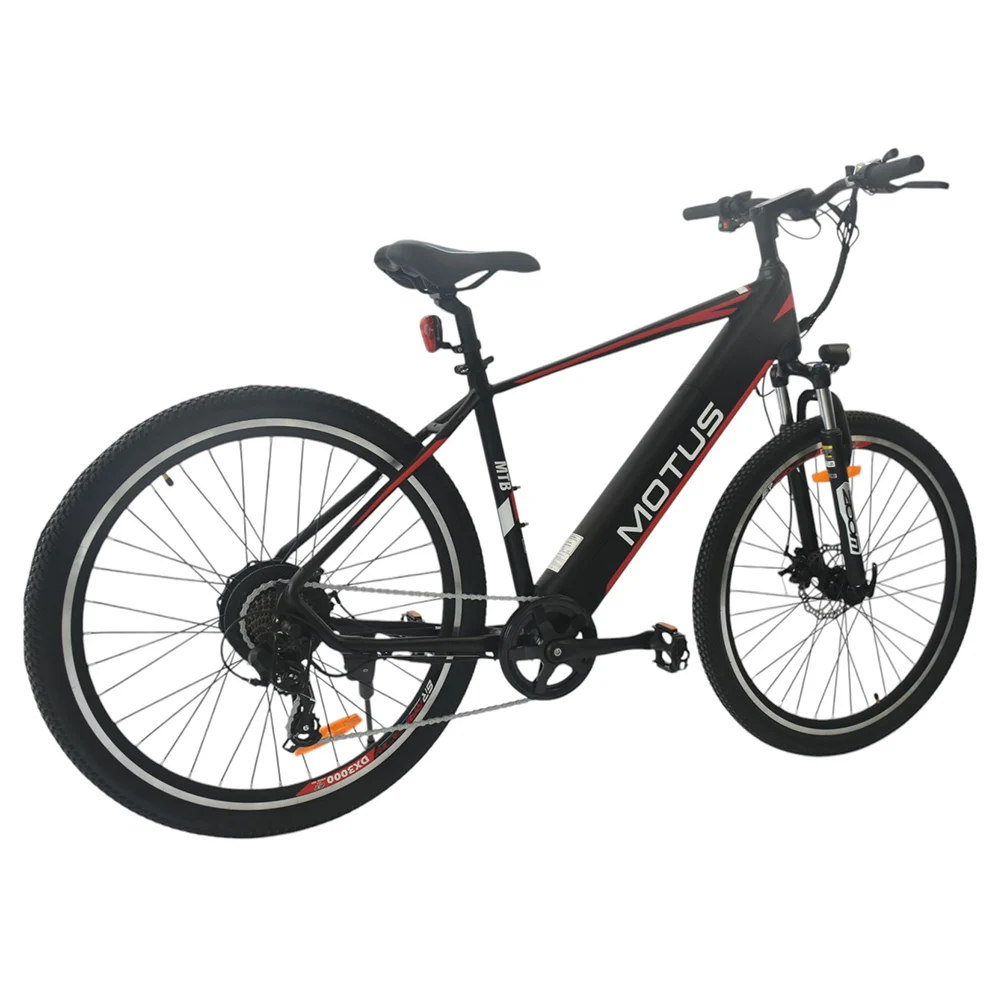 MOTUS 1626 Electric Bike, 250W Motor, 36V 12.5AH Battery, 27.5*2.1-inch Tires, 25km/h Max Speed, 50-65km Max Range, Disc Brake