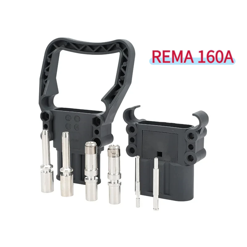 REMA160A Electric Forklift Connector High-Current Charger Power Male and Female Plugs