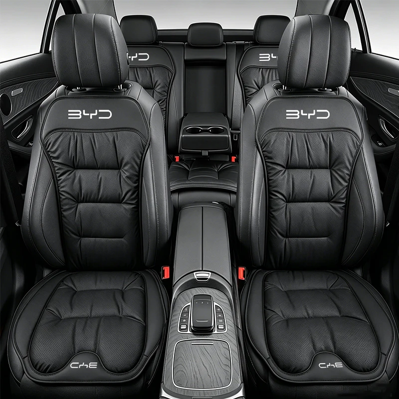 For BYD Seal U Atto3 Atto2 Dophn Seagull S6 S7 Tang X Dream Car Seat Cushion Rear Seat Back Cover Universal Four-Season