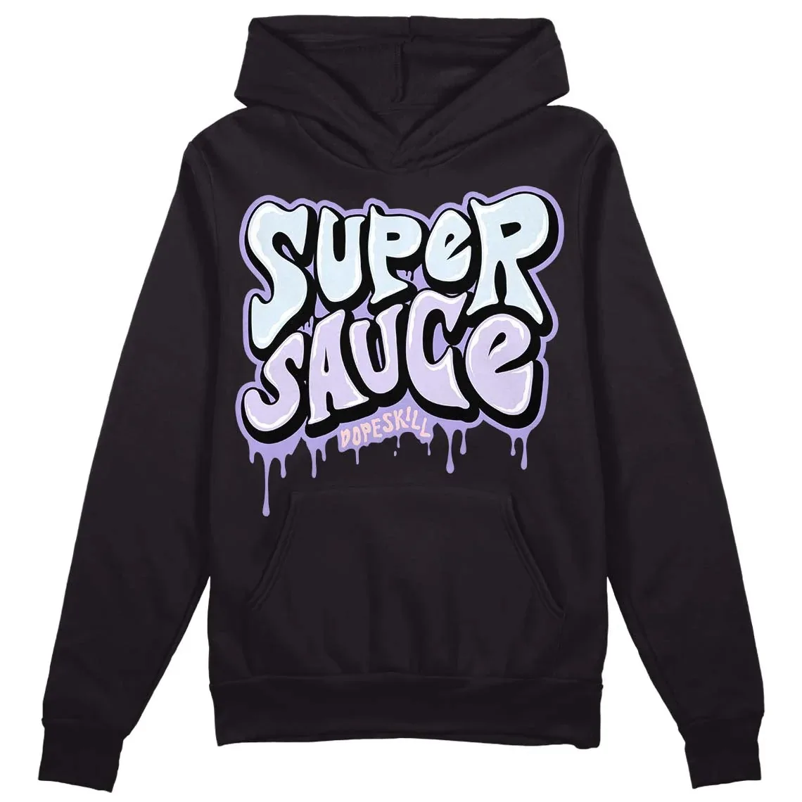 

Autumn and Winter Super Sauce Graffiti Print Cotton Hoodie, Trendy Street - Style Sweatshirt