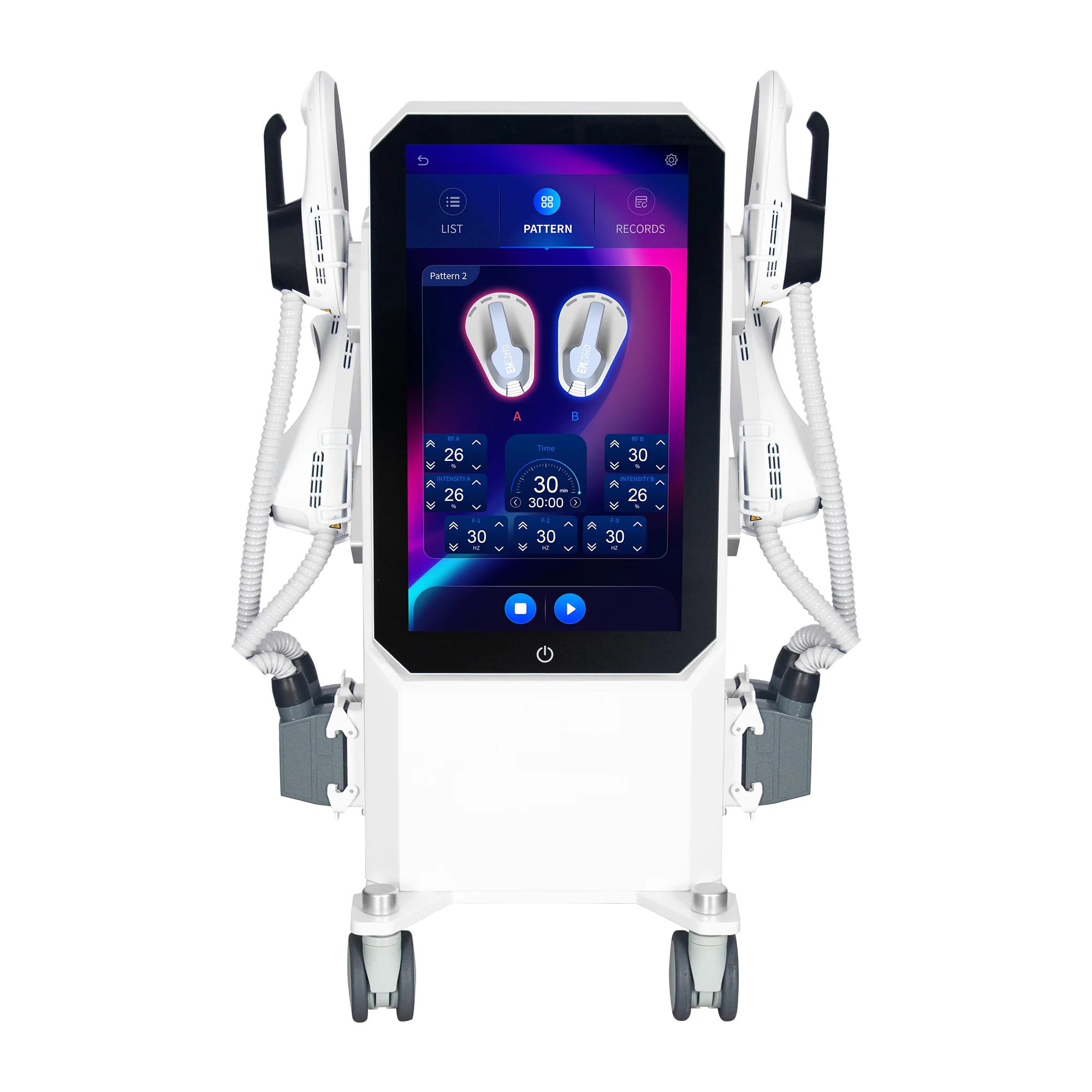 Professional EMS 6500W Removing Body Fat Remodeling Muscle Contour Stimulating Body Shaping Machine Weight Reducer