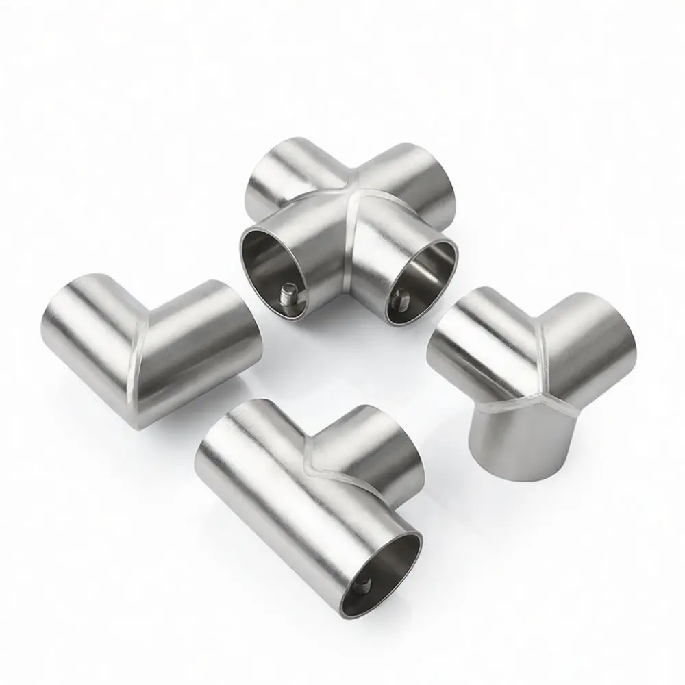Metal Pipe Fittings Connector For 25mm Tube Welding Free Fastener For Furniture Shelves DIY Indoor Garden Frame Rack