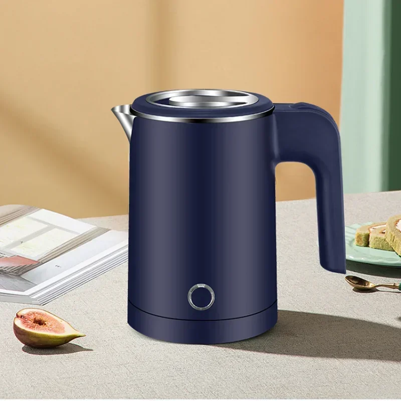 600W electric kettle portable 0.6L Mini kettle 304 stainless steel automatic power off small student dormitory low power