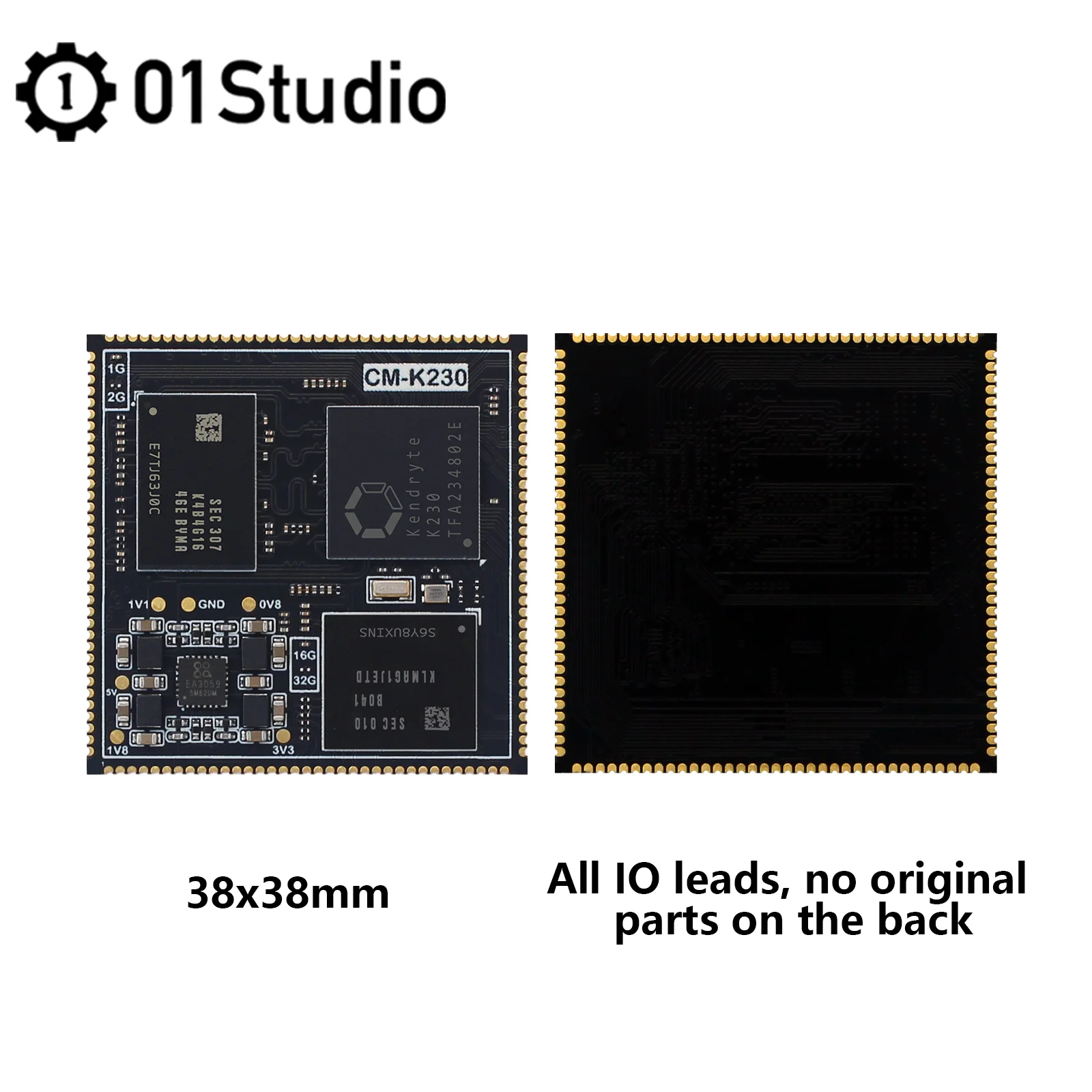 01Studio CM-K230 وحدة K230 وحدة الرؤية 6T طاقة الحوسبة المكافئة تتجاوز K21 #2