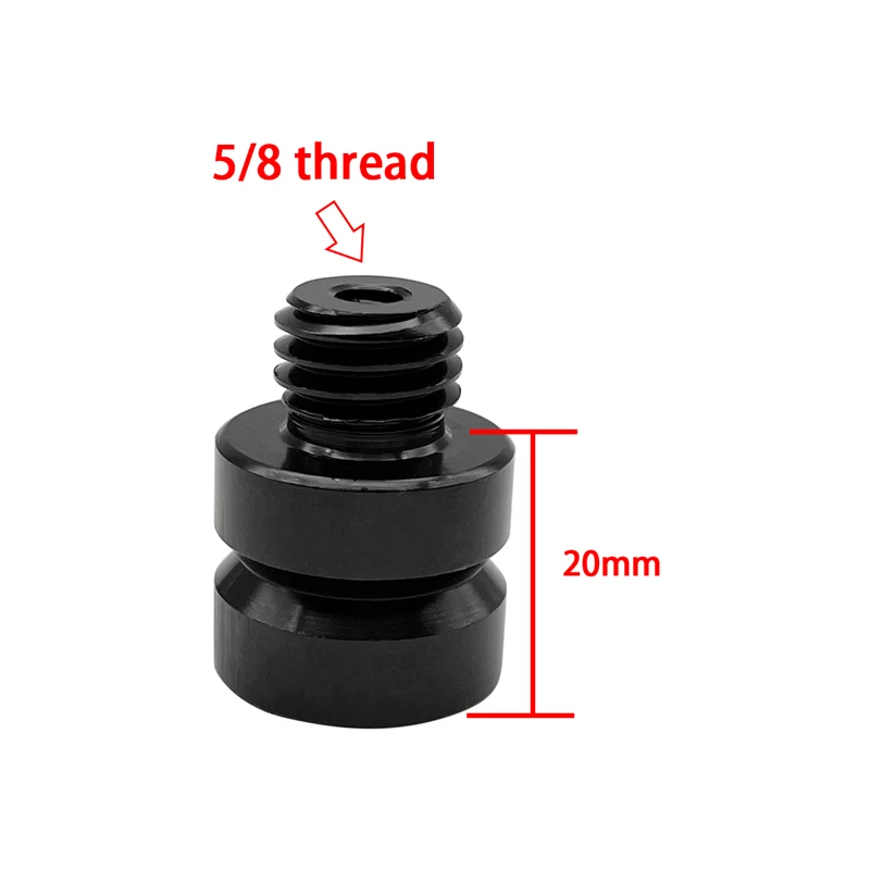 5PCS 20mm Prism Adapter 5/8 x11 Thread From Male To Female Thread For Nikon Etc Prism Trimble GPS Total Station Adaptor