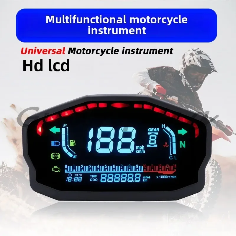 LIN CAN-BUS Electric Scooter Motorcycle DKD Speedometer LCD Display Digital Display for Fardriver display