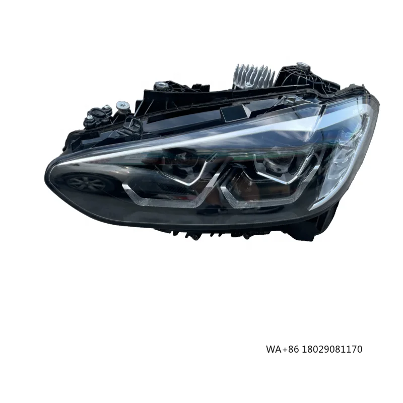 

New High Quality 4 Series G22G23G26 Front Left and Right LED Headlights Angel Circle Steering Auxiliary Lights for