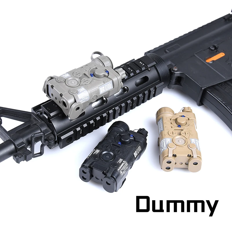 NGAL النايلون مؤشر الليزر مسدس لعبة صندوق الدمية نموذج الزخرفية الادسنس الصيد غير وظيفية محاكاة ل 20 مللي متر Picatinny السكك الحديدية
