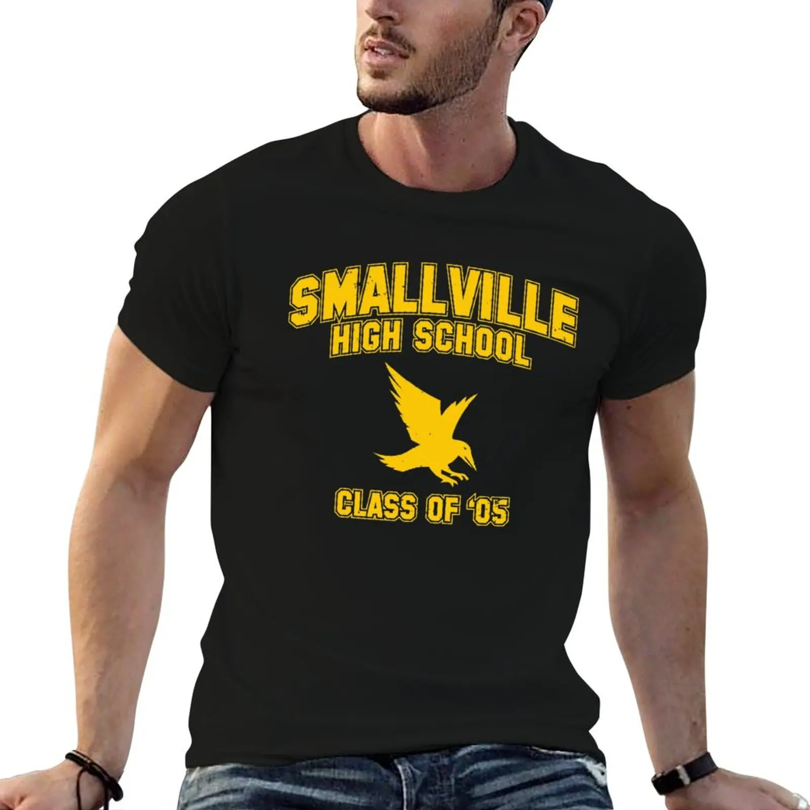 

man white shirts t 2005 man T-Shirt Class t of for pack shirt casual Smallville