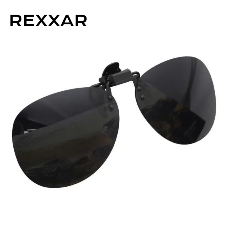 Pilot Polarisierte Sonnenbrillen-Clips Brillenclip Nachtfahrbrille UV400 Outdoor-Sonnenbrillen Klare Sicht Sonnenbrillen-Clips