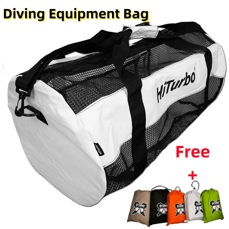 

Diving Mesh Duffel Bag Oversized Diving Bags Travel Beach Gear Diving Duffels Luggage for Scuba Surfing and Snorkeling Equipment