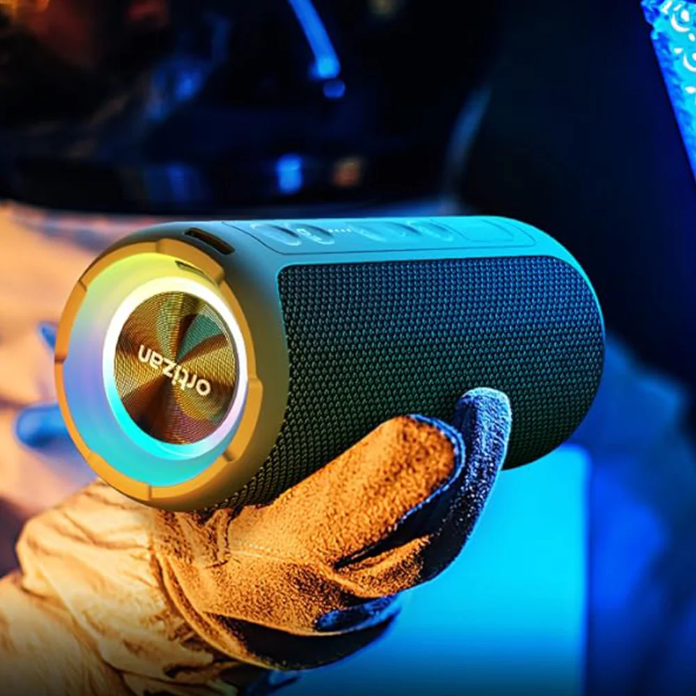 Ortizan X8 Pro Portable Party Speakers Bluetooth 5.3 Wireless ,40W Powerful Loud Sound Deep Bass,RGB LightS Show,TWS Pairing,IP7