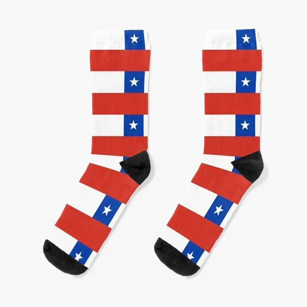 

Flag of Chile Socks luxury kawaii sports and leisure Men's Socks Women's