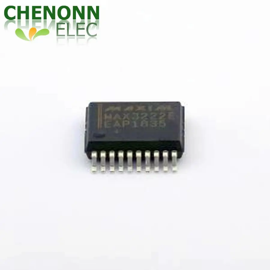 10PCS/LOT MAX3222EEAP+T (Drivers, Receivers, Transceivers)