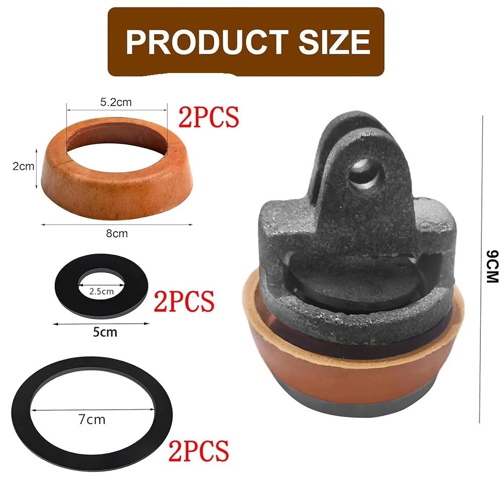 Garden Pump Replacement Parts Accessory Handle Pump Parts Complete Seal Set Cowhide Leather Seal Easy Installation Kit