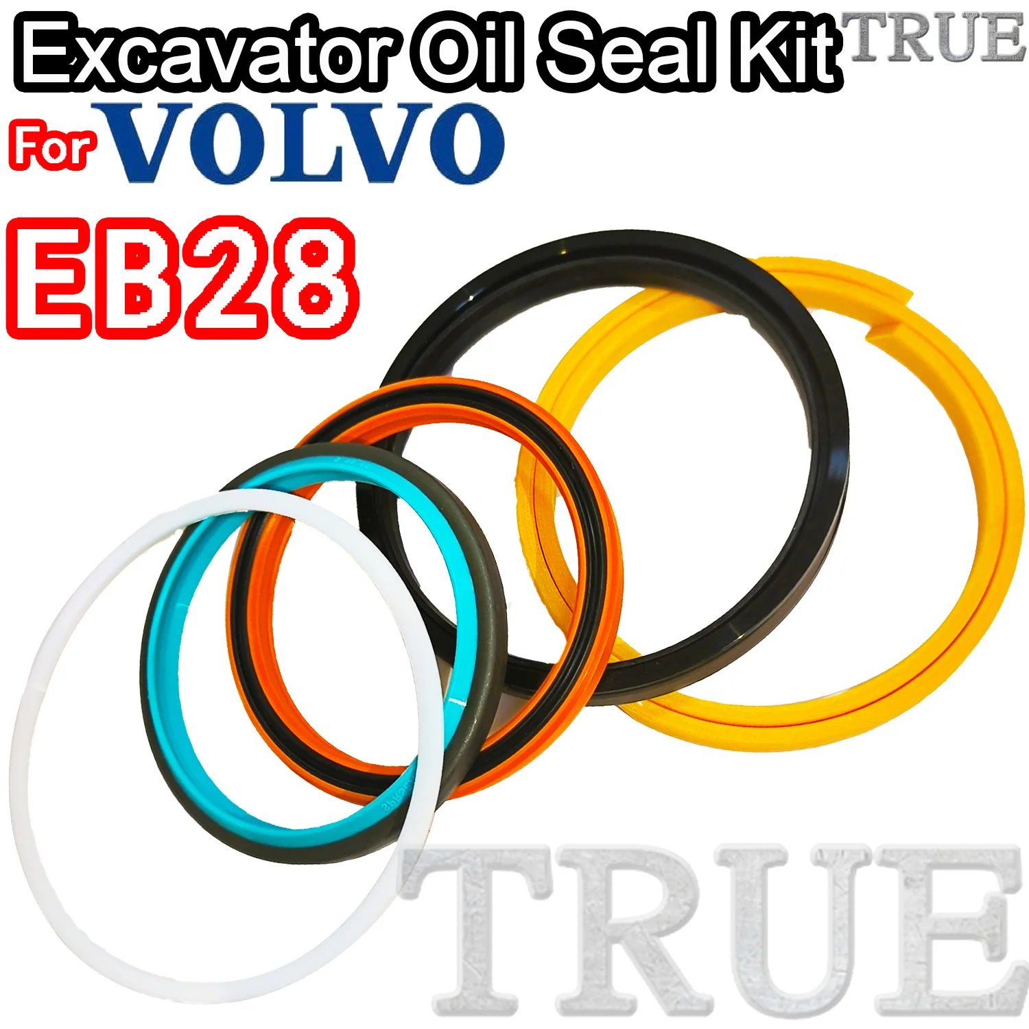 

For EB28 VOLVO Oil Seal Excavator Repair Kit Gasket Nitrile NBR Nok Washer Skf Service Orginal Quality Track Spovel Hammer Tool