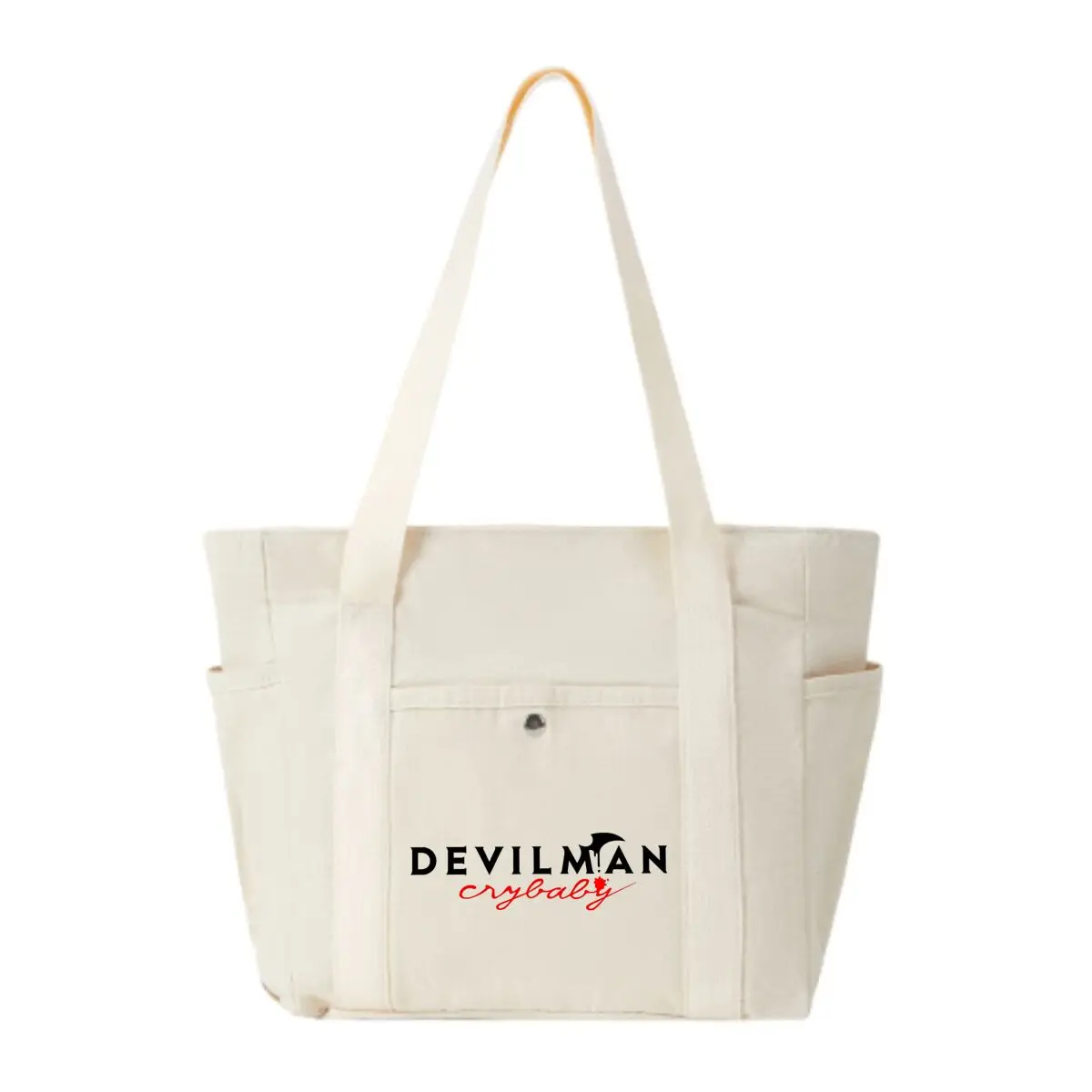 

Devilman Crybaby anime series art Shoulder Bag with Multiple Pockets for Weekend Street Wear