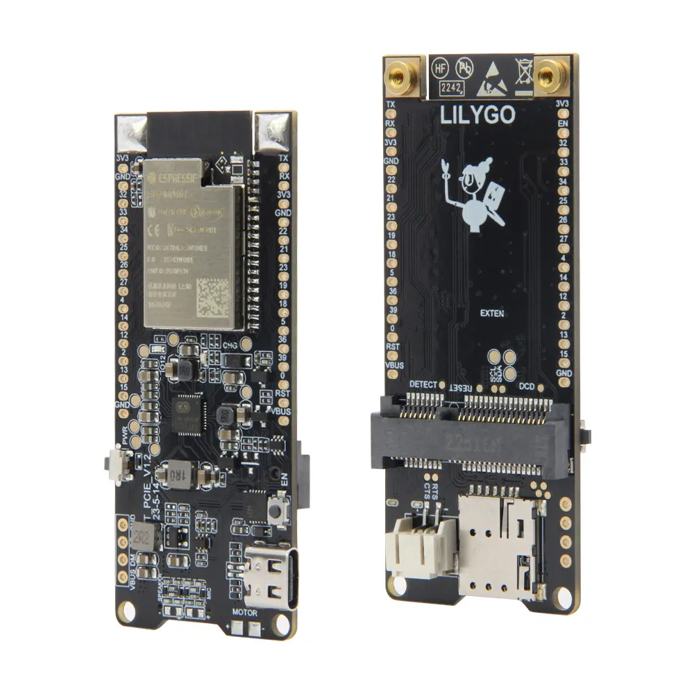 LILYGO  T-PCIE ESP32 Development Board with PMU 2G 3G NB-IoT 4G CAT1 CAT4 GPS Module