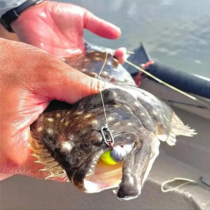 Hebilla de pesca clip de alimentación clip rápido de acero inoxidable clip de agua superior reemplazo rápido conector de conexión rápida