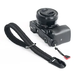 Woven Nylon Rope Hand Sling Adjustable Quick Release Camera Wrist Strap For Sony Canon Nikon Fujifilm Olympus Panasonic Leica