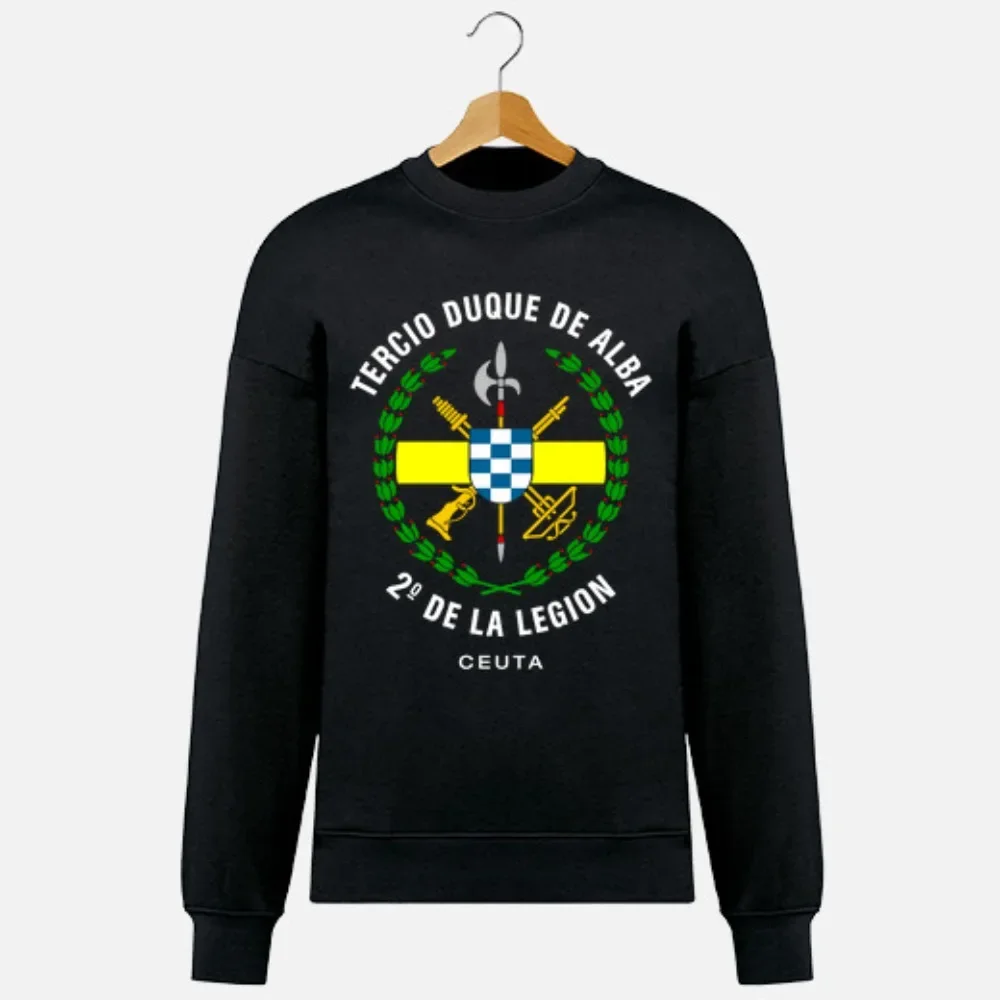 

Spanish Tercio 2º Legión Extranjeros Men Hoodie Casual 100% Cotton Autumn and Winter Sweatshirt