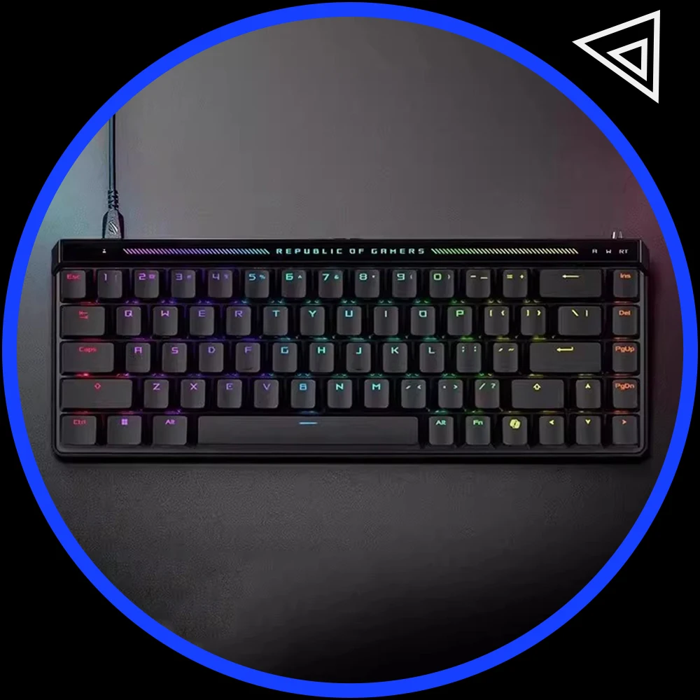 ROG Falchion ACE HFX Magnetic Keyboard 8Khz RT Toggle Low Delay RGB Gaming Mechanical Keyboard Gasket Hot Swap Pc Accessories