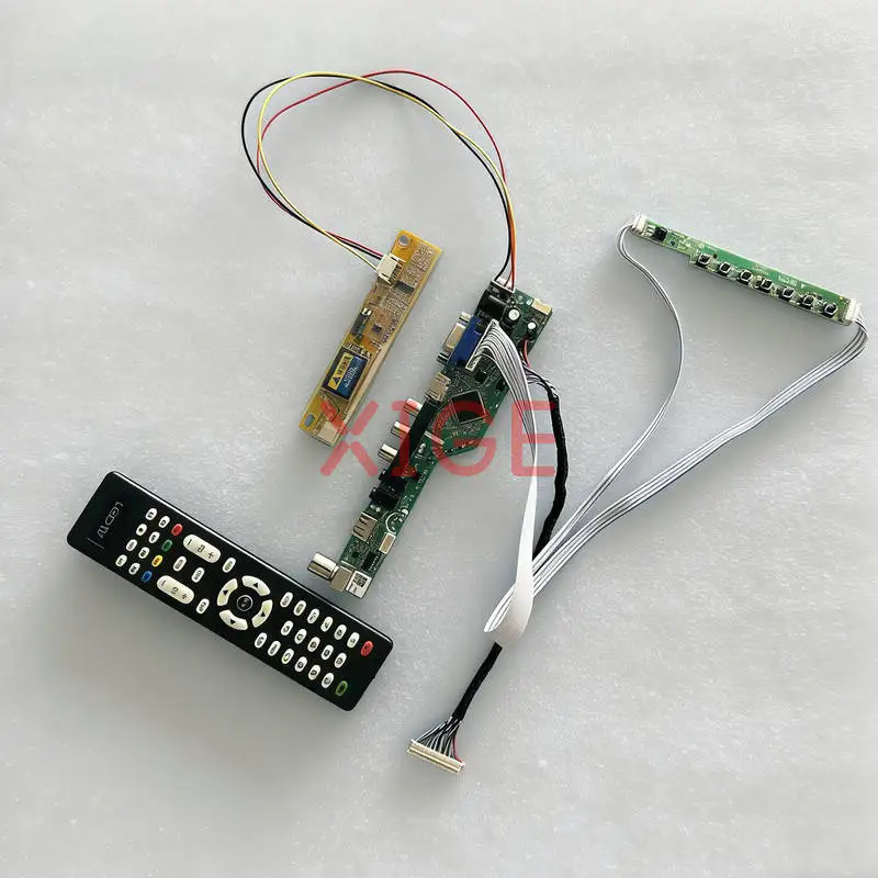 

For LQ154K1LA LQ154K1LB QD15TL07 LTD154EX0 Screen Drive Controller Board Kit 1280x800 1280*800 1CCFL USB+AV+VGA+HDMI 30 Pin LVDS