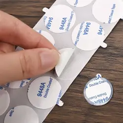 10/50/100PCS Seal Wax Stamp Stickers Self Adhesive Double Sided Round Circle Discs For Wax Sealing Stamp Wedding Invitation Card