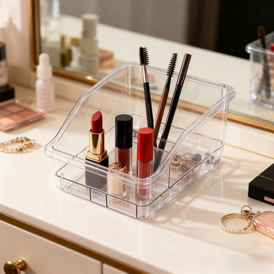 Kotak Penyimpanan Kabinet Multi-Fungsi dengan Roda Kapasitas Besar untuk Kamar Mandi Dapur Ruang Tamu Camilan Minuman Rumah