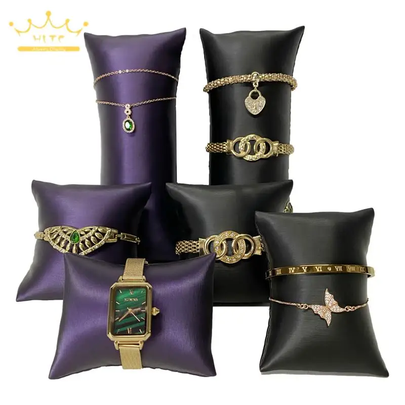 Watch Holder perhiasan bantal dudukan kalung gelang Organizer jam tangan Display Stand rak Bangle