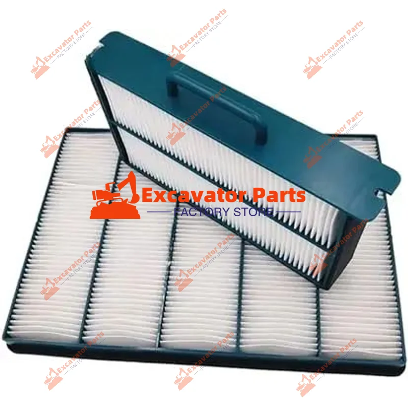 

Compatible with SDLG 135/150/210 air conditioning filter excavator accessories (One set)