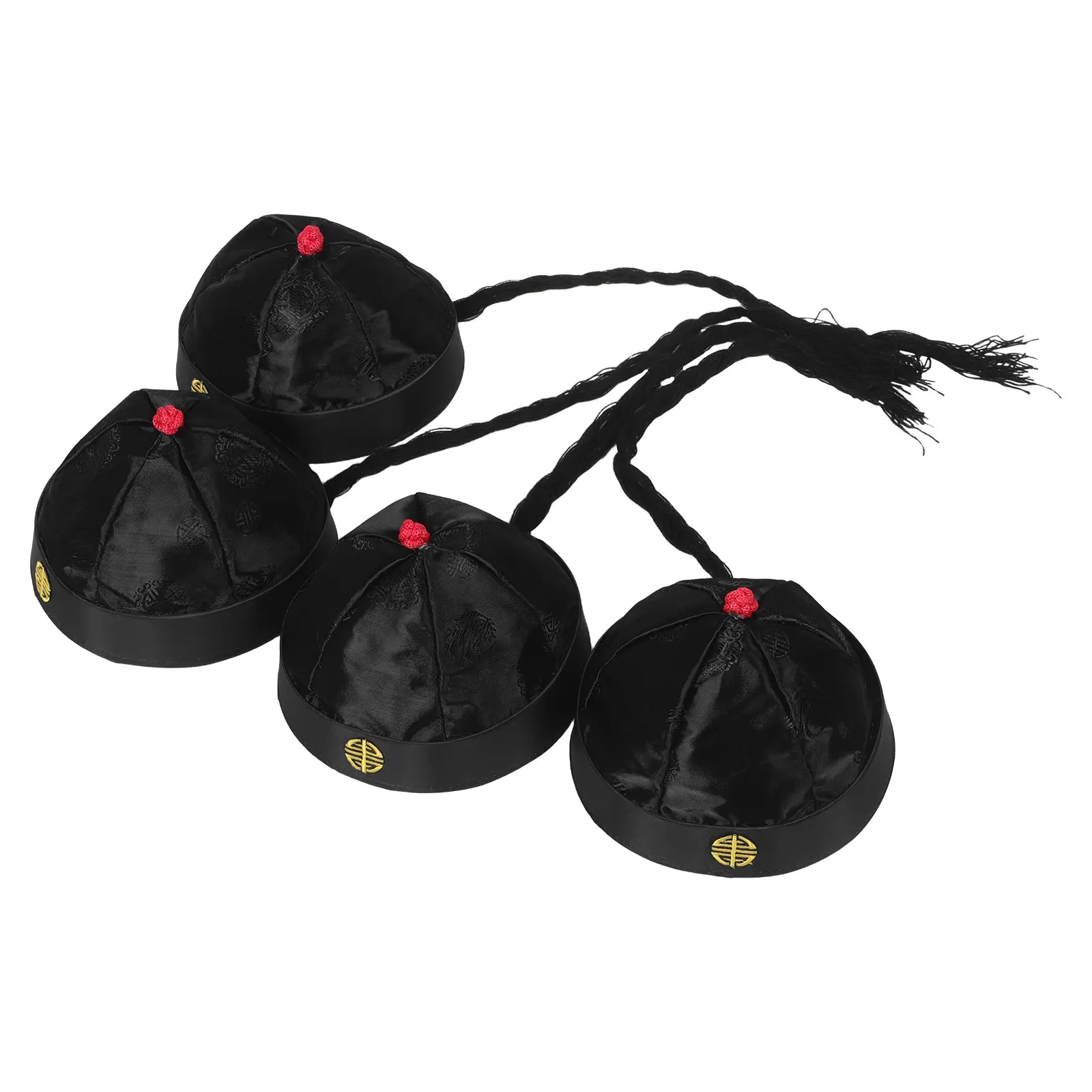 

Ancient Costume Landlord Hat Chinese Hats for Men Emperor Oriental Headwear Style Cap Vintage Headpiece Party Cosplay Asian