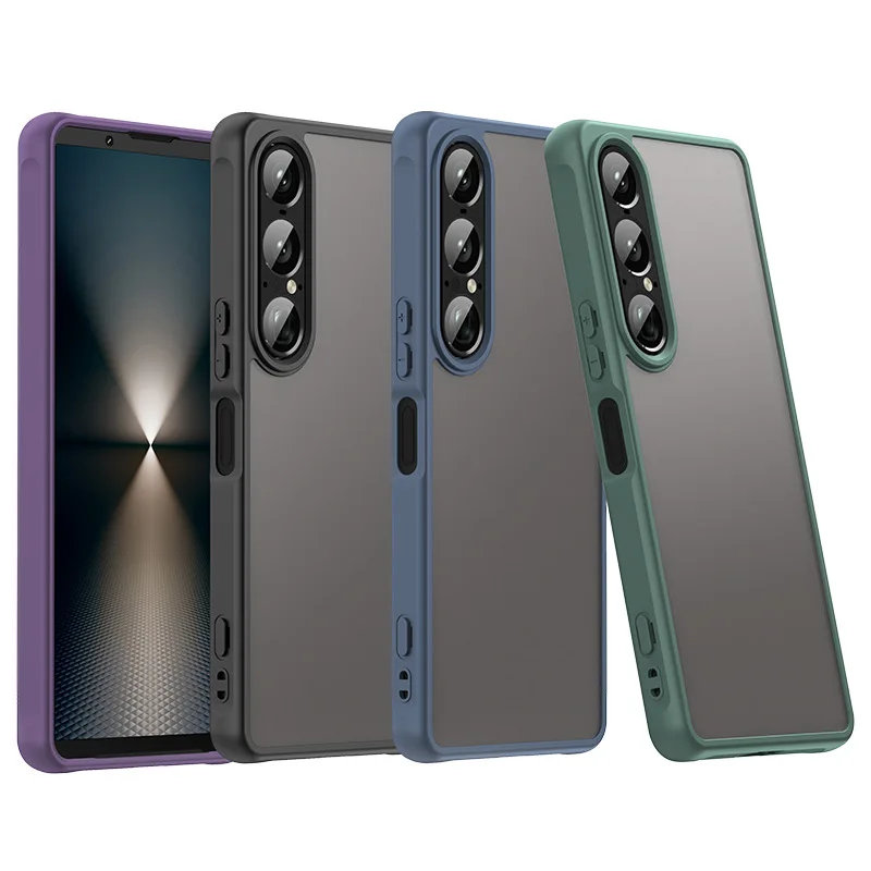 Funda de teléfono esmerilada mate ultrafina para Sony Xperia 1 VII Funda protectora para SONY Xperia 1VII 1vii Funda