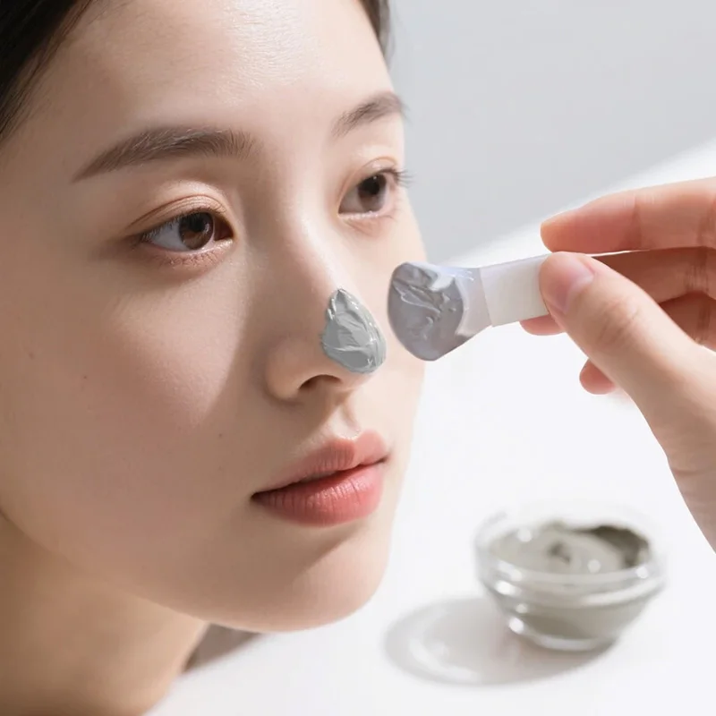 3/1pcs Siliconen Gezichtsmasker Borstel Gezicht Reiniging Schraper DIY Modder Film Applicator Schrapers Borstels Reizen Draagbare Huidverzorging gereedschap