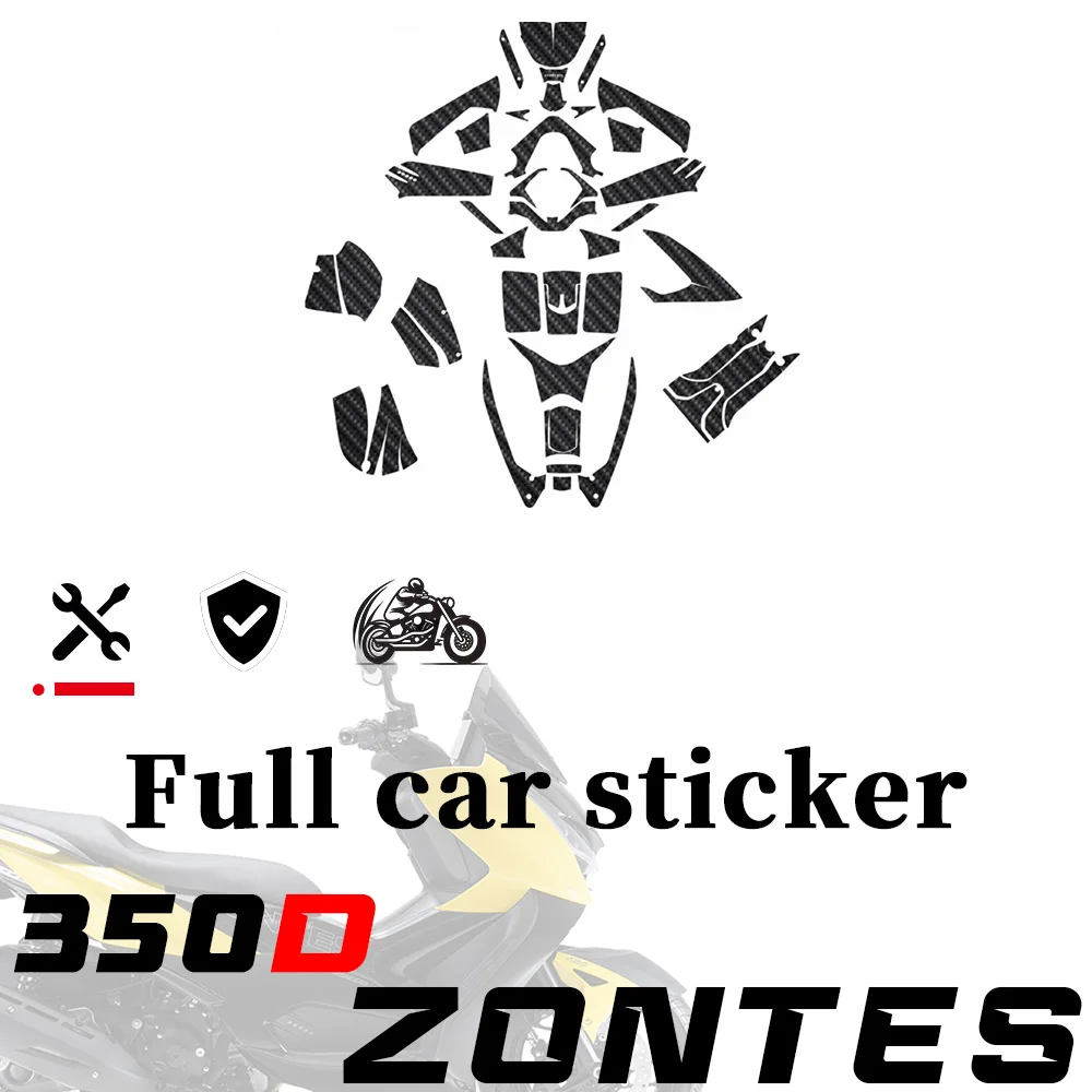 Scratch-resistant protective stickers for ZONTES 350D D 350 d 350 350d