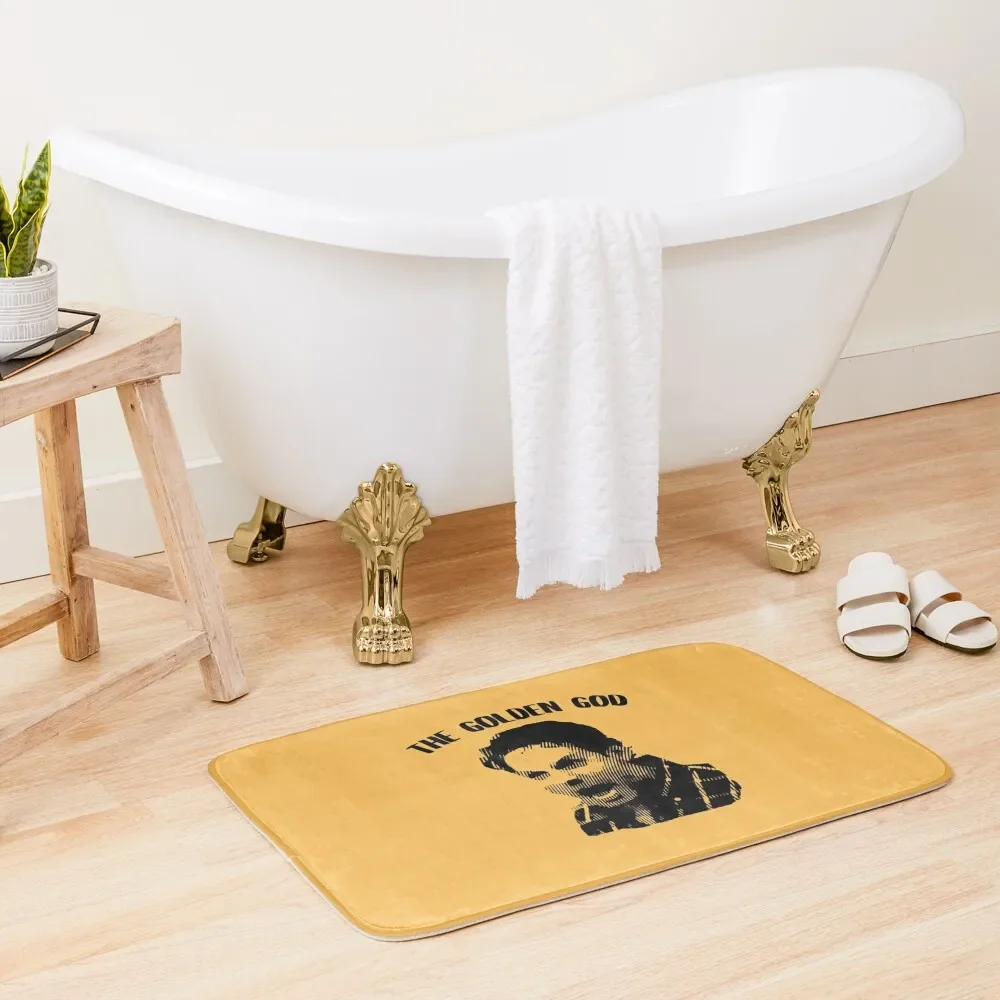 

The Golden God Bath Mat Bathroom Use Non Slip Carpet Set For Bathroom Mat