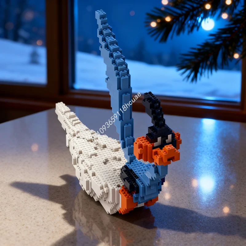 

1371pcs MOC Road Runner Sculpturesed Model Building Blocks Toy Construction Christmas Gifts Assemble DIY Idea Education Brick