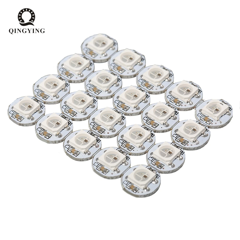 chip de led dissipador de calor ws2812b ws2812 pinos dc 5v 5050smd rgb ws2811 ic integrado 501000 pcs 01