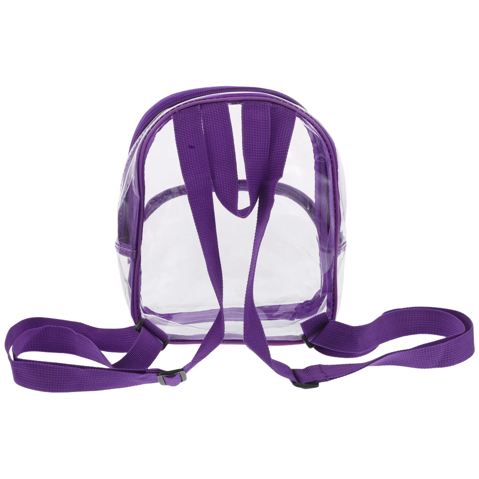 

Transparent Mini Backpack Clear Pvc Waterproof Dustproof For Outdoor Travel Festival Amusement Park Stadium Events Kids Teens