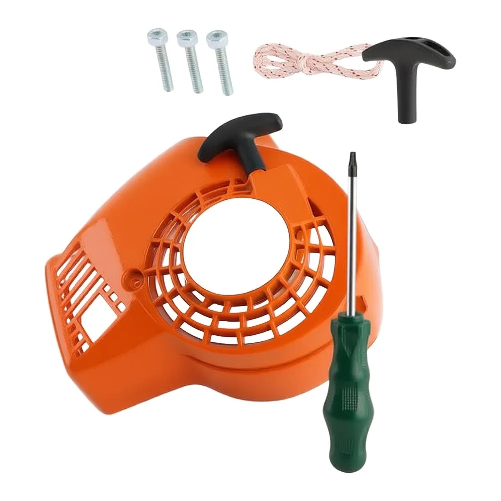 Recoil Starter for BG50 Leaf Blower Matches Original Equipment Specifications for 42290802107 With Screws Handle and Rope