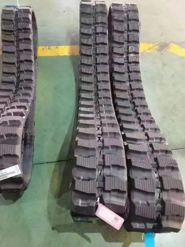 Mini-graafmachine rubber track pads 300x52.5x82 400x72.5x74 voor verkoop aan bouwmachines