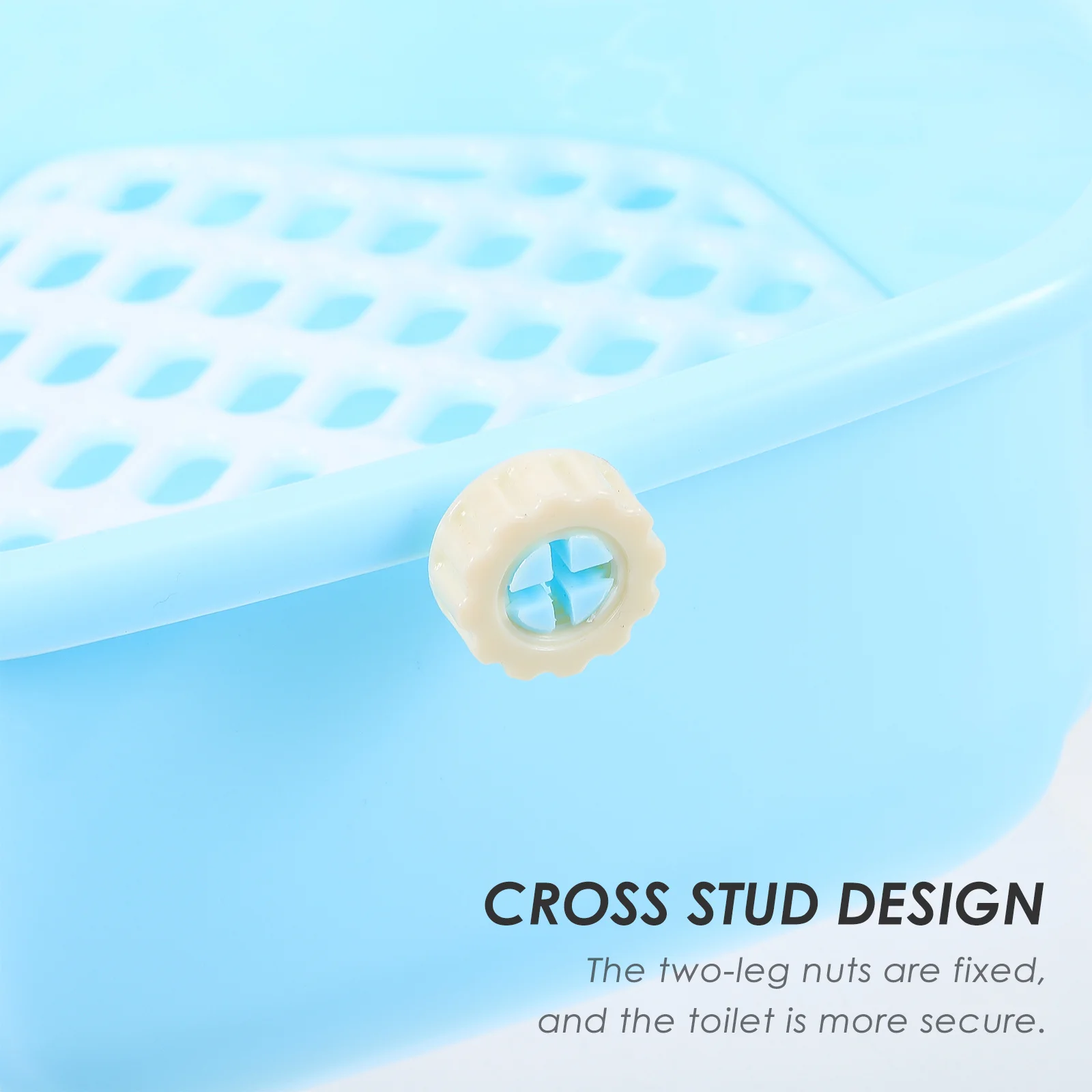 

Pet Toilet Small Animal Litter Pan Trainer for Bunny Indoor Rabbit Tray Triangle